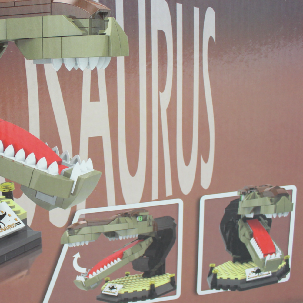 Jurassic Dinosaur Spinosaurus Building Blocks - 284 Pcs