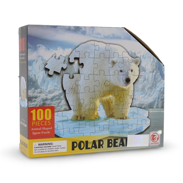 Polar Bear Jigsaw Puzzle – 100 Pcs