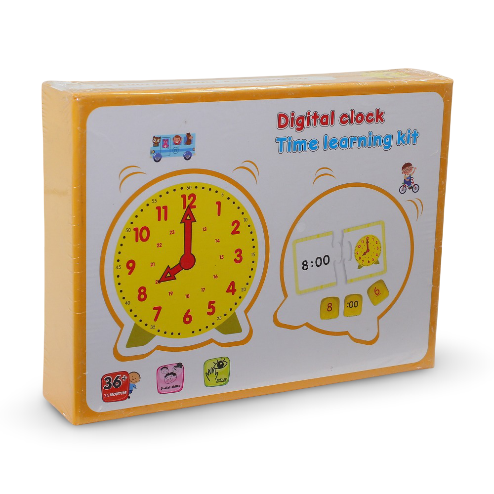 Digital Clock Time Learning Kit - Toys - OKO