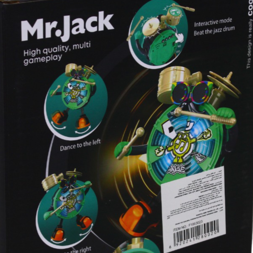 Mr. Jack Dancing Drum Toy for Kids – Interactive Musical Fun