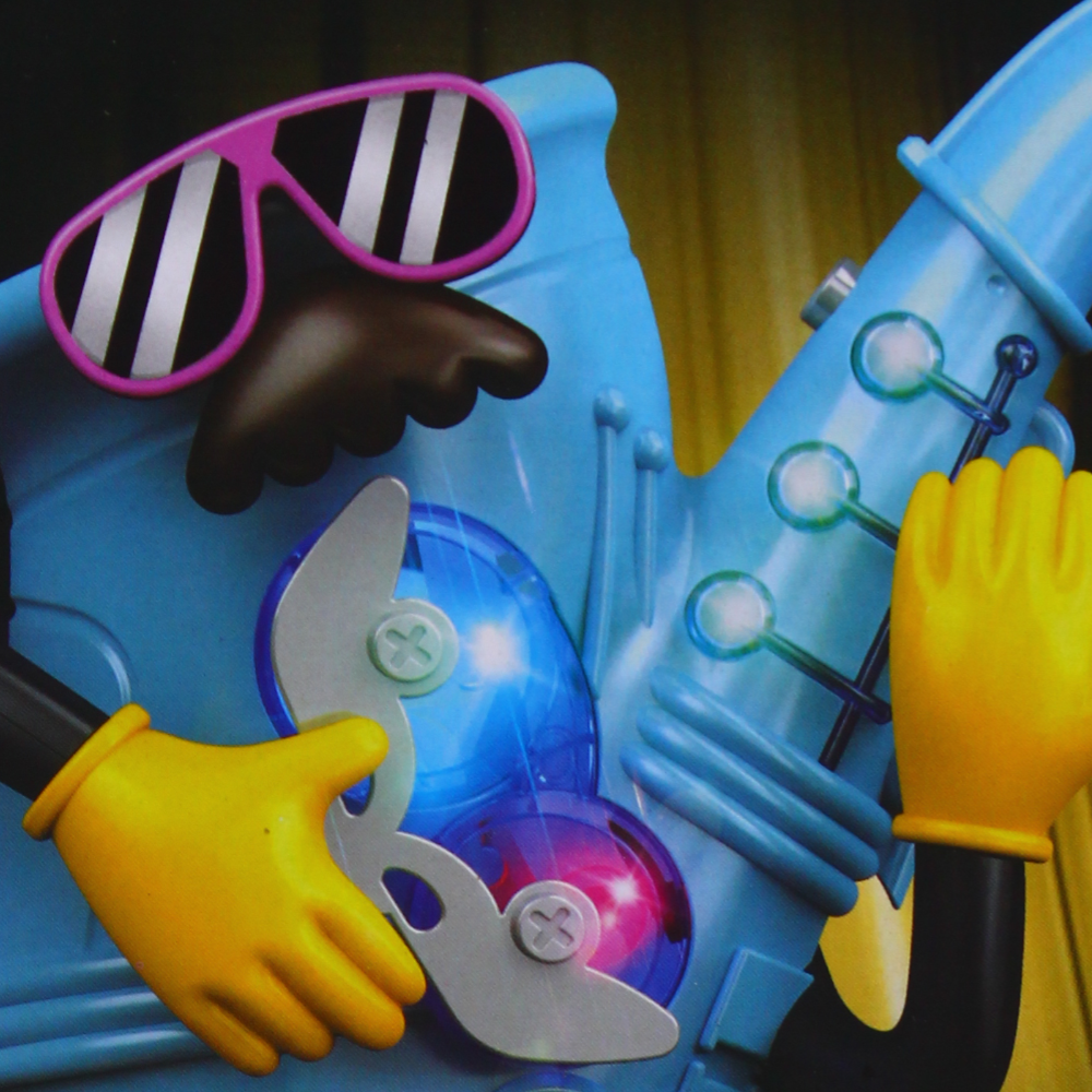 Mr.Rock Musical Cartoon Robot – Singing & Dancing Toy for Kids