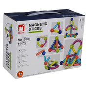 Magnetic Toy Set – 60 Pieces