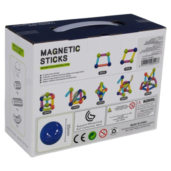 Magnetic Toy Set – 60 Pieces