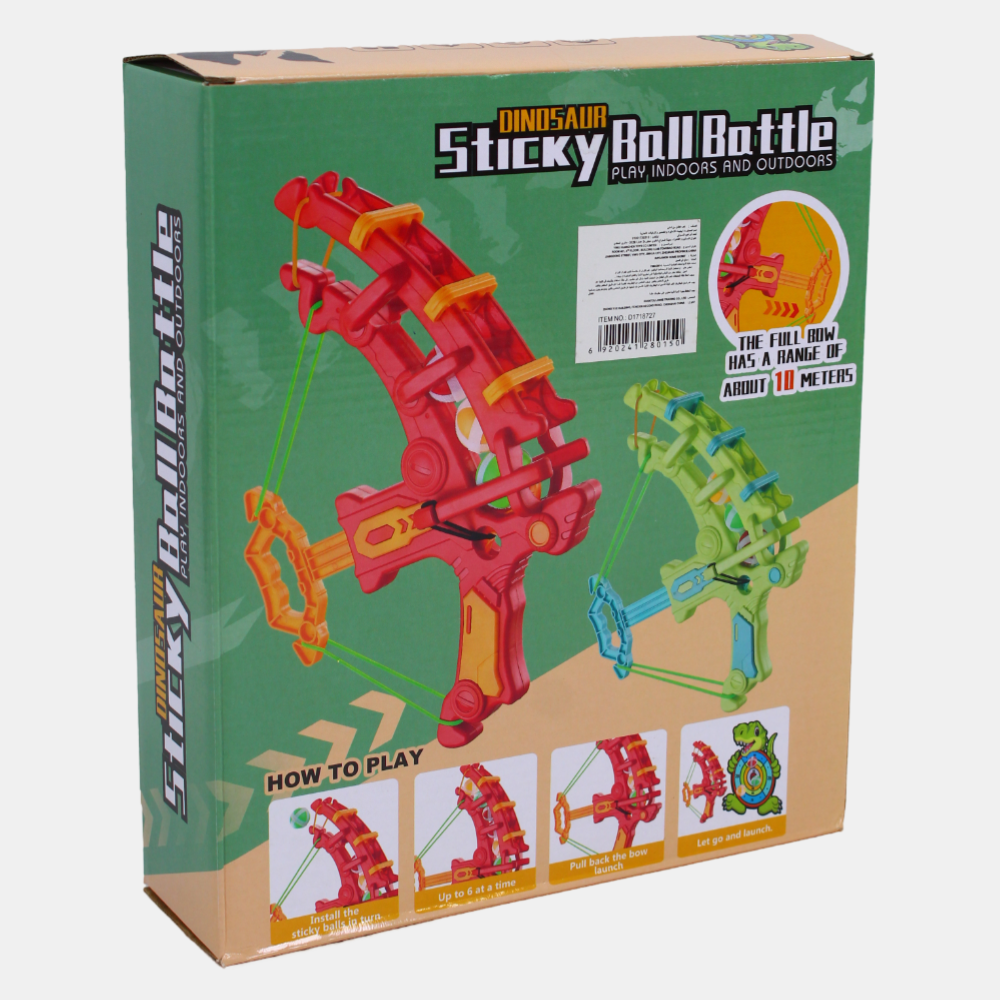 Dinosaur Bow and Arrow Target Shooting Game – Fun & Safe Play
