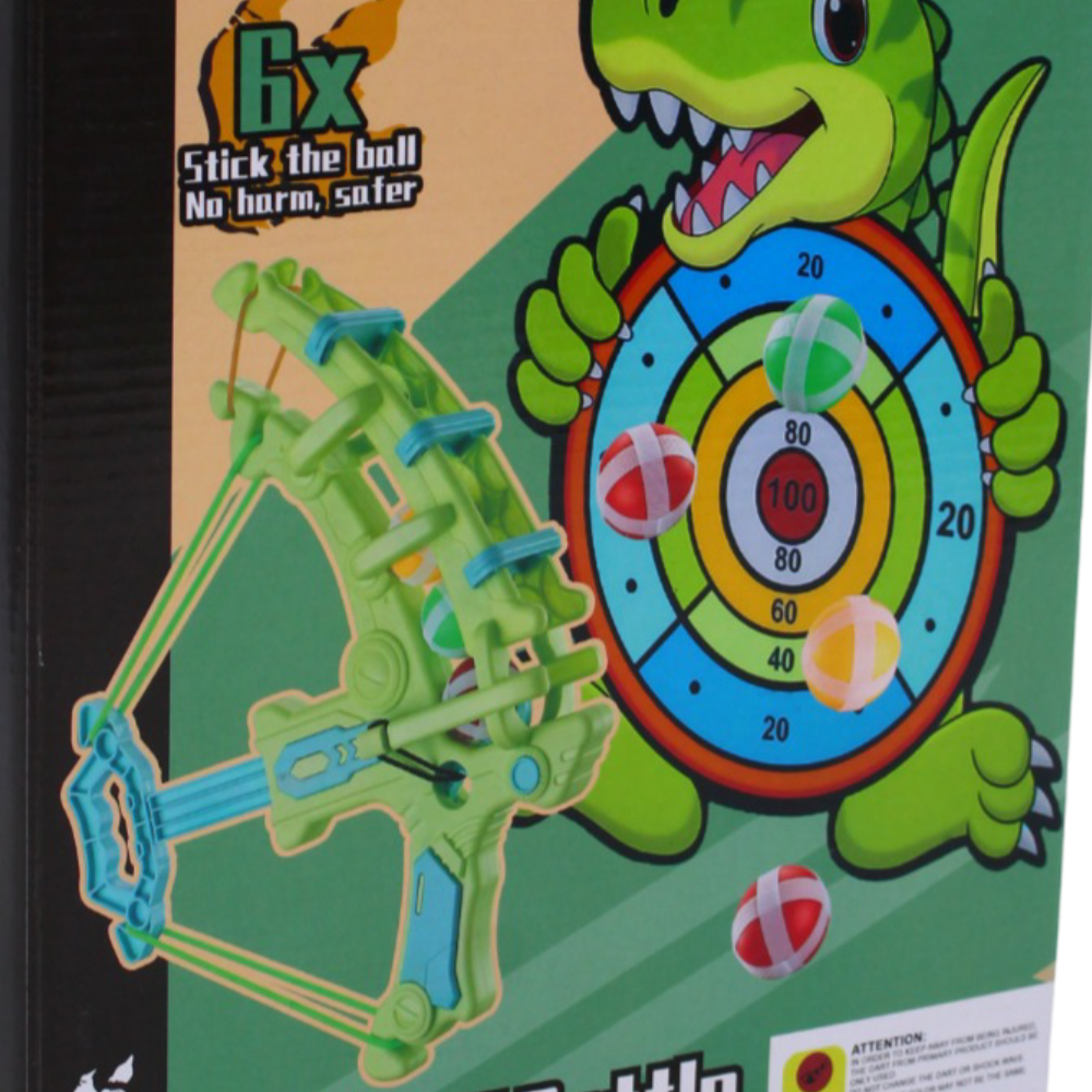 Dinosaur Bow and Arrow Target Shooting Game – Fun & Safe Play
