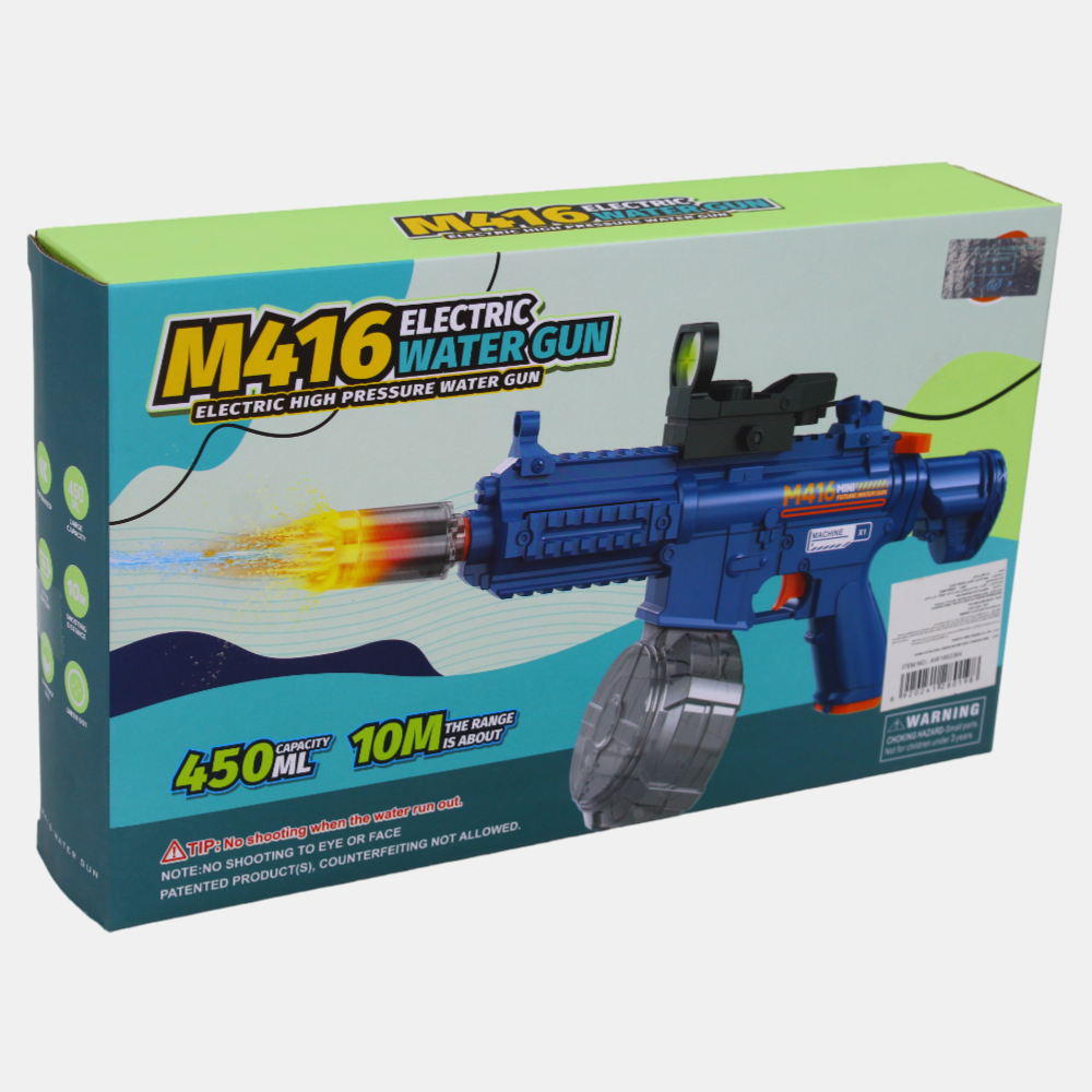 M416 Electric Water Gun (Aqua)