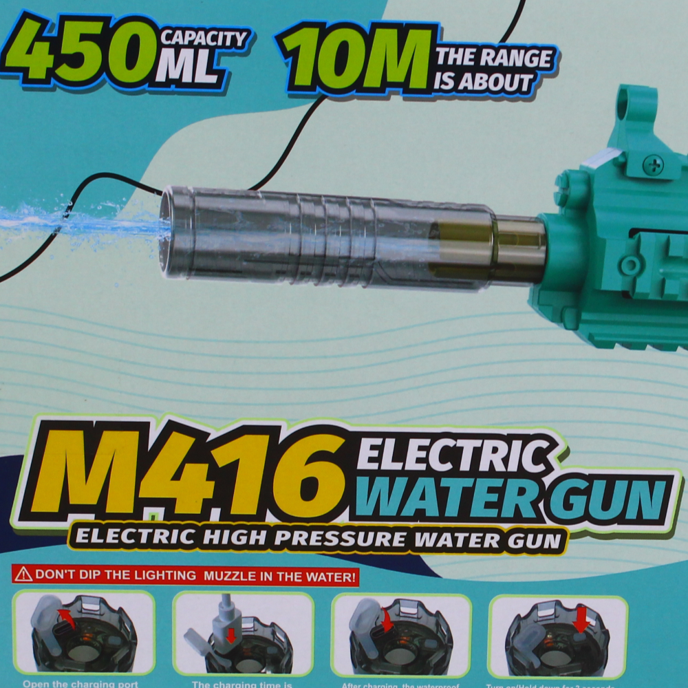 M416 Electric Water Gun (Blue)