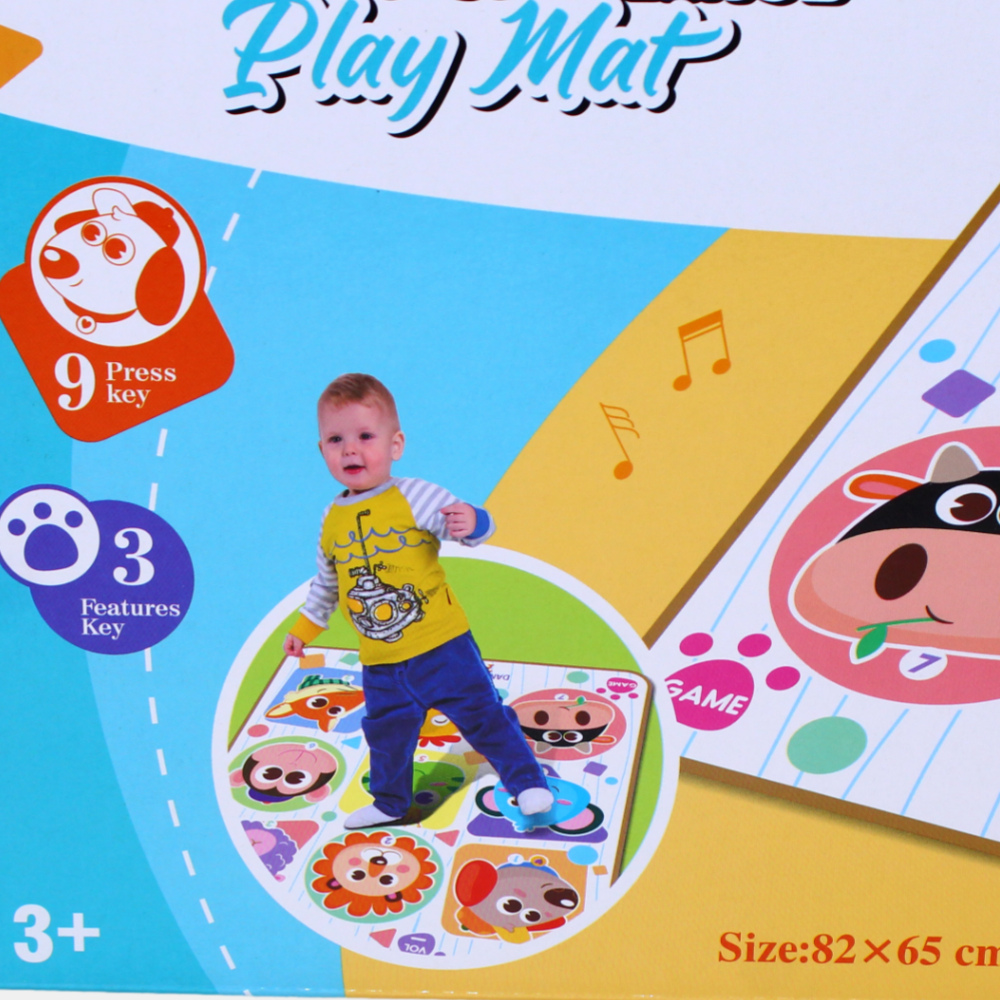 Animal Dancing Challenge Play Mat – Fun & Engaging Play for Boys & Girls