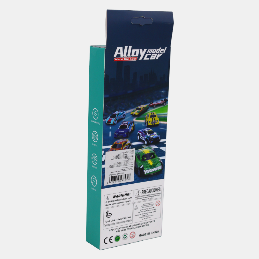 Set of 6 Racing Cars for Kids – Multicolor