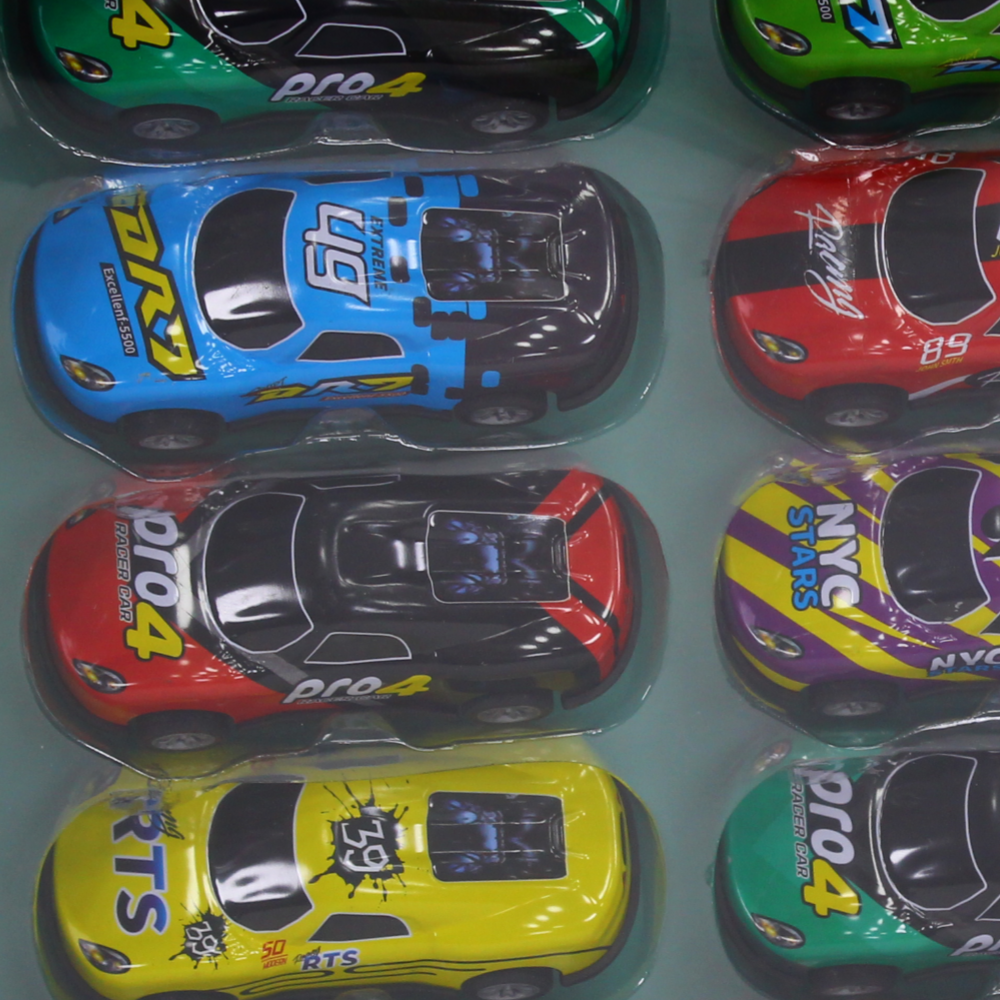 Set of 12 Metal Racing Cars for Kids – Fast & Fun Playset with Pullback Feature