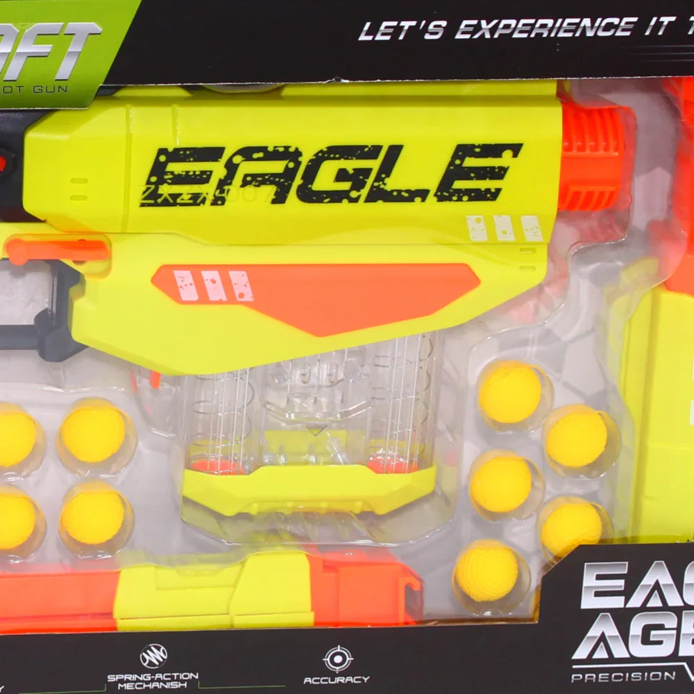 Eagle Agent Foam Ball Launcher Toy Gun