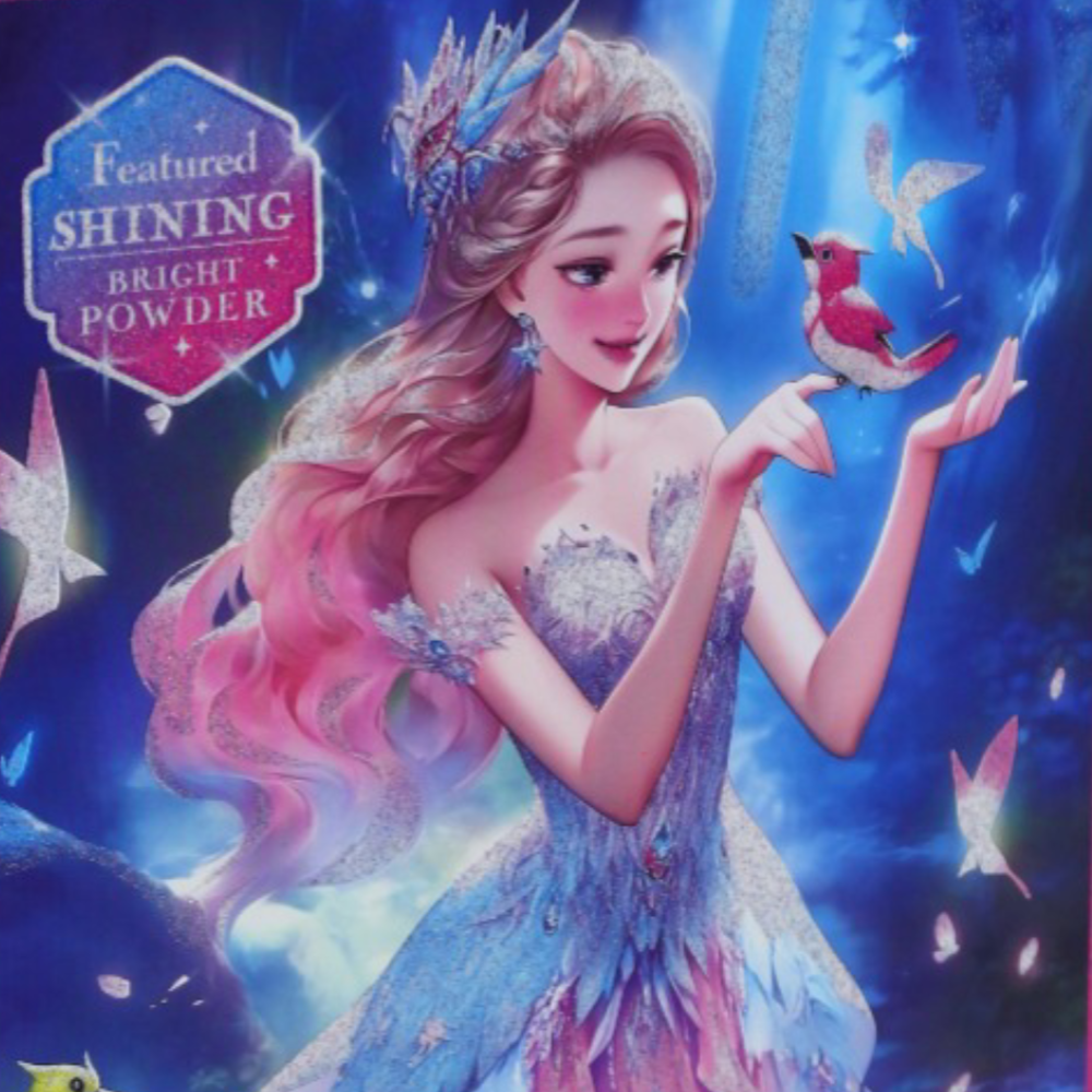 Glitter Princess Jigsaw Puzzle – 100 Pieces