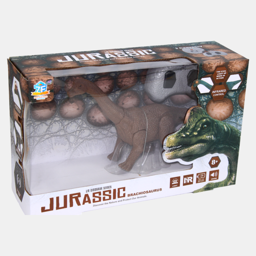 Remote Controlled Bronze Dinosaur Toy