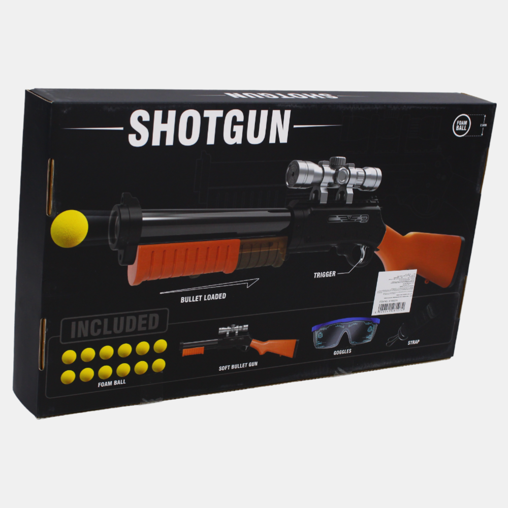 Shooting Gun Game with Sound and Lights – 12 Balls