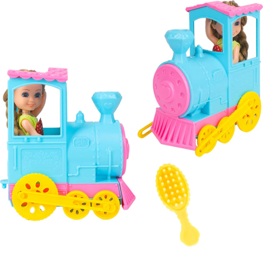 Nini Love Little Doll – Aqua Train - Toys - Happy Travel