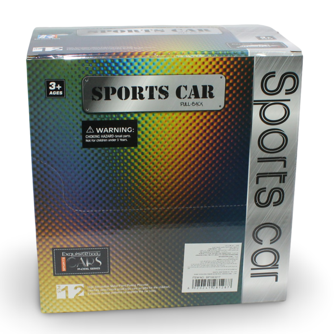 Pull-Back Sports Car