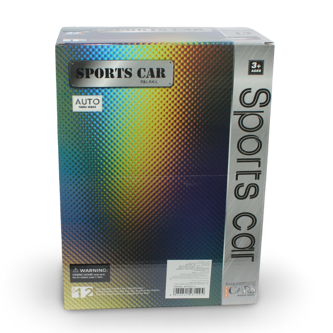Pull-Back Sports Car