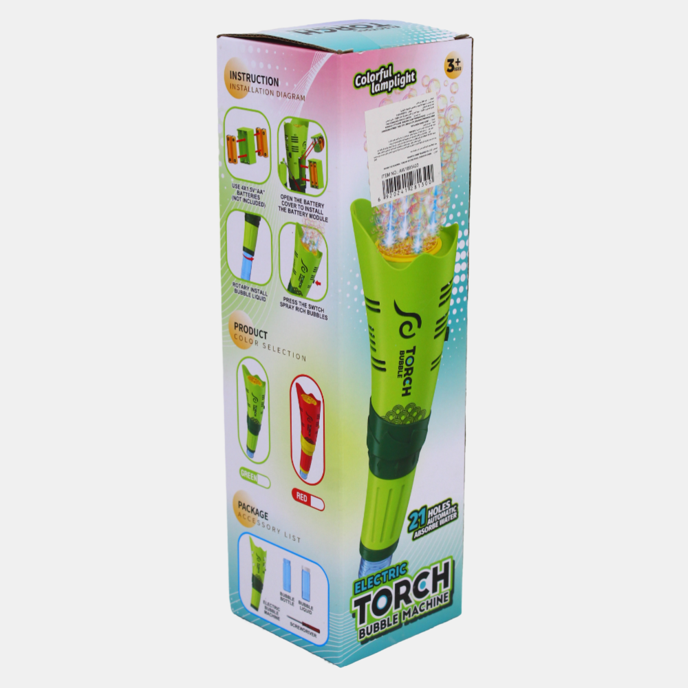 Torch Bubble Machine – Electric Bubble Machine
