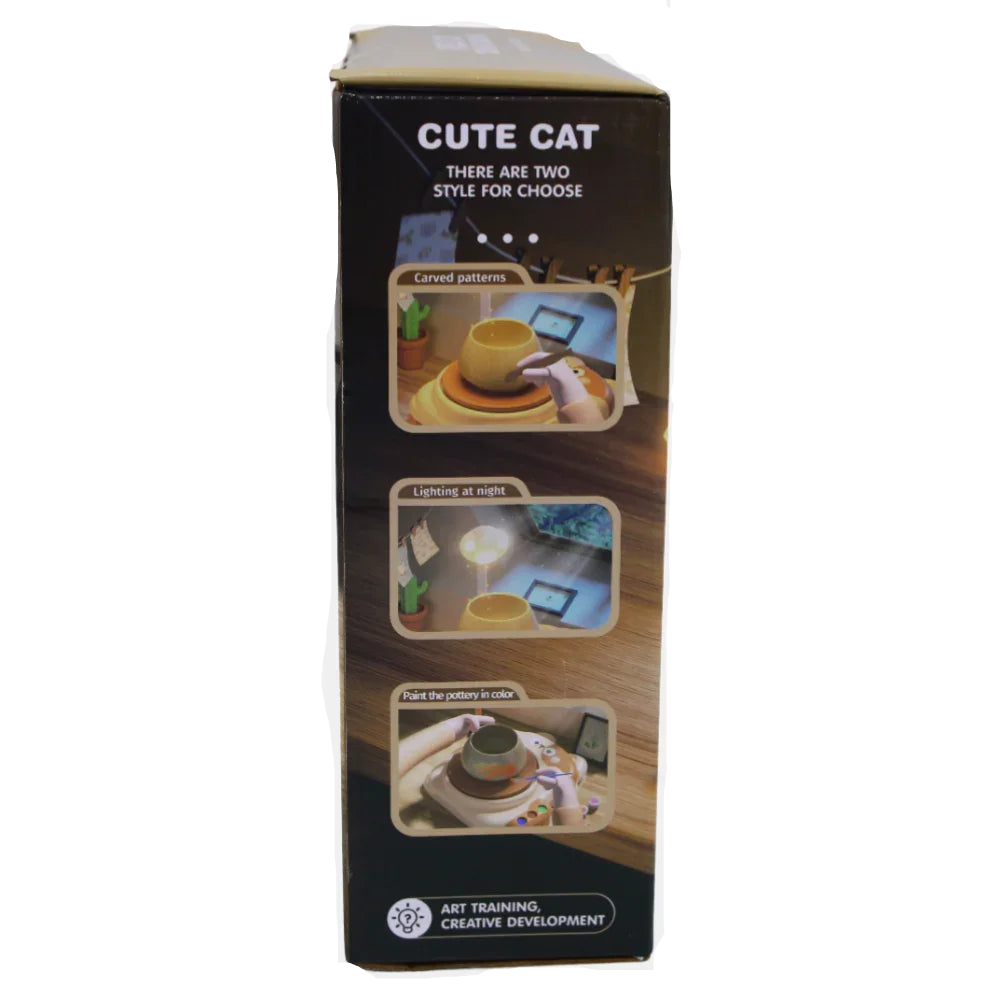 Pussy Cat Ceramic Machine – Mini Pottery Wheel & Sculpting Set