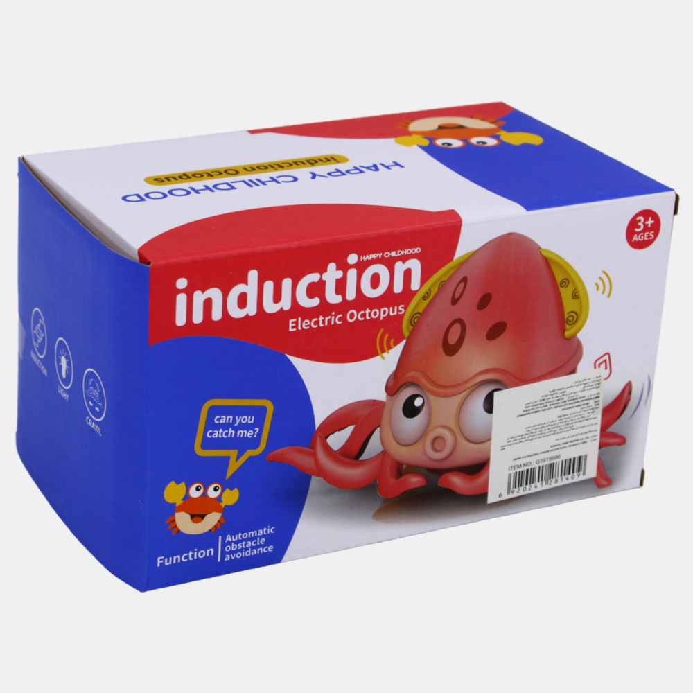 Induction Electric Octopus Toy – Interactive Musical Baby Toy