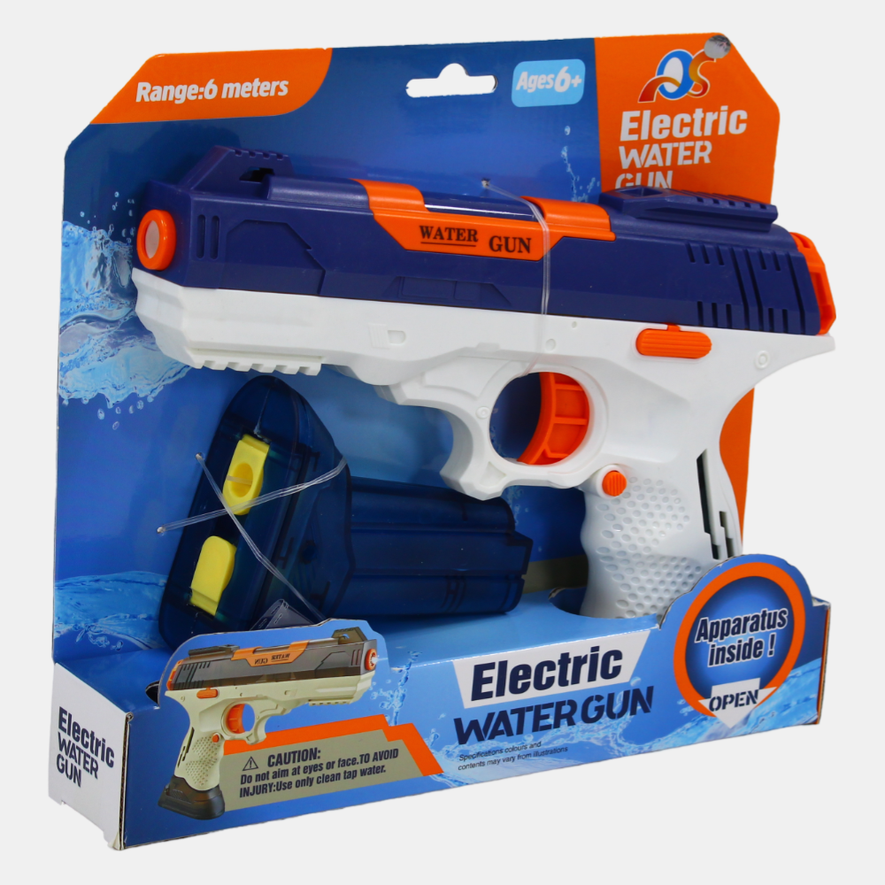 Electric Water Gun – Blue and White
