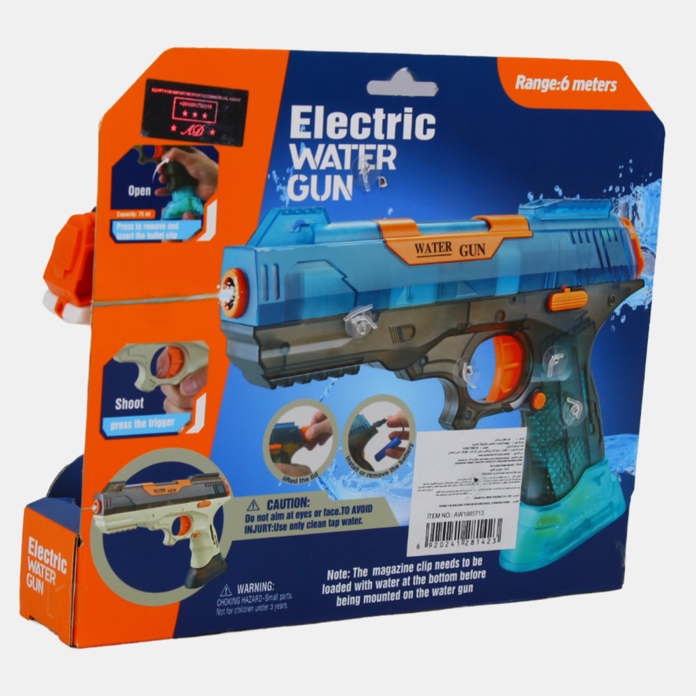 Electric Water Gun – Blue and White