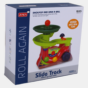 Educational Marble Run Toy – Slide Track & Popping Ball Set