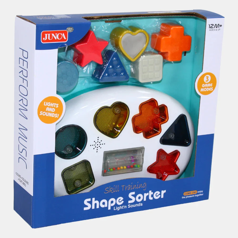 Children's Lights & Sound Shape Sorter - Toys - Junca