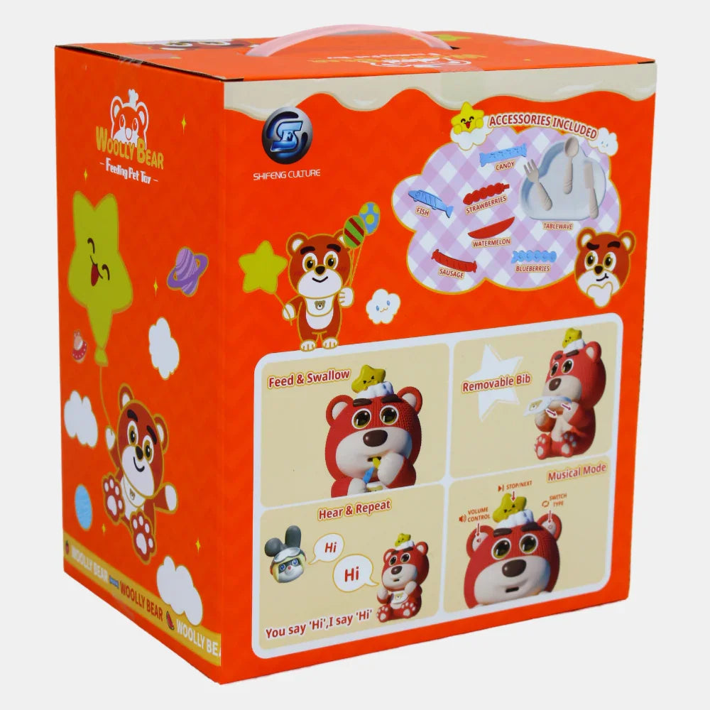 Woolly Bear Musical Toy Smart Early Education Kid Toy