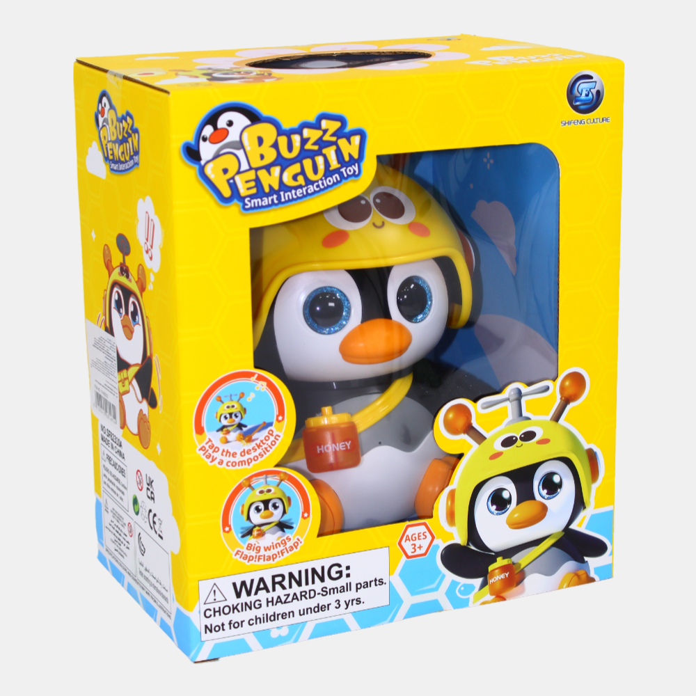 Penguin Buzzing Musical Toy – Smart Early Learning Fun for Kids