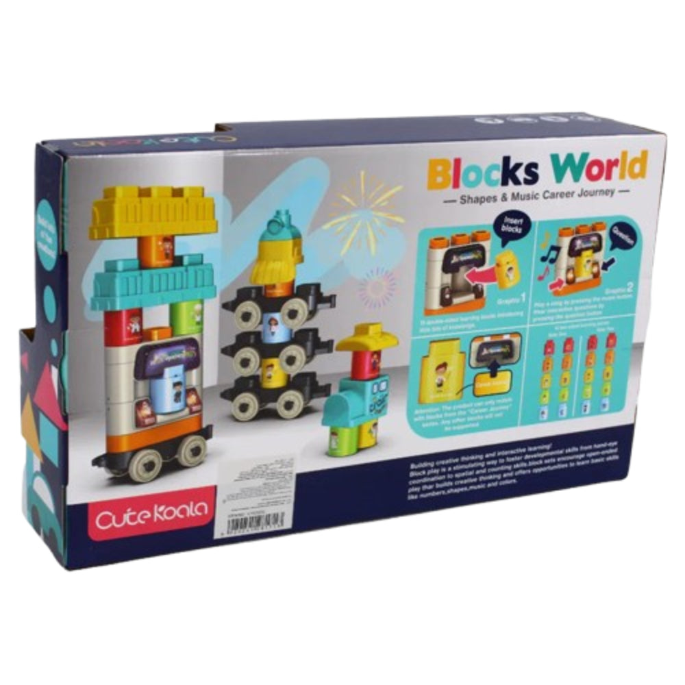 Voice Interactive Music LED Building Blocks – Educational DIY Toy