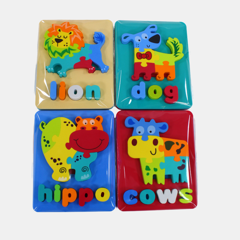 Animal Color Stacking Puzzle – Fun & Educational for Toddlers!