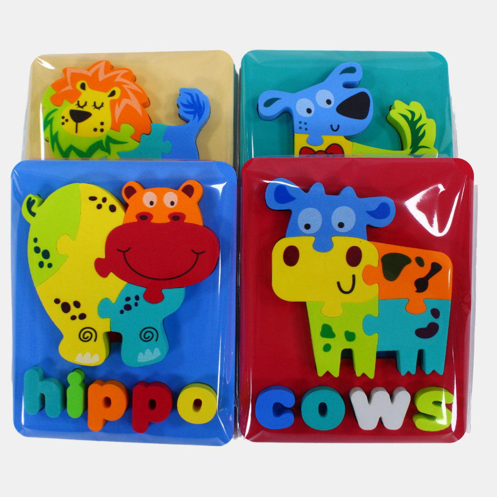 Animal Color Stacking Puzzle – Fun & Educational for Toddlers!