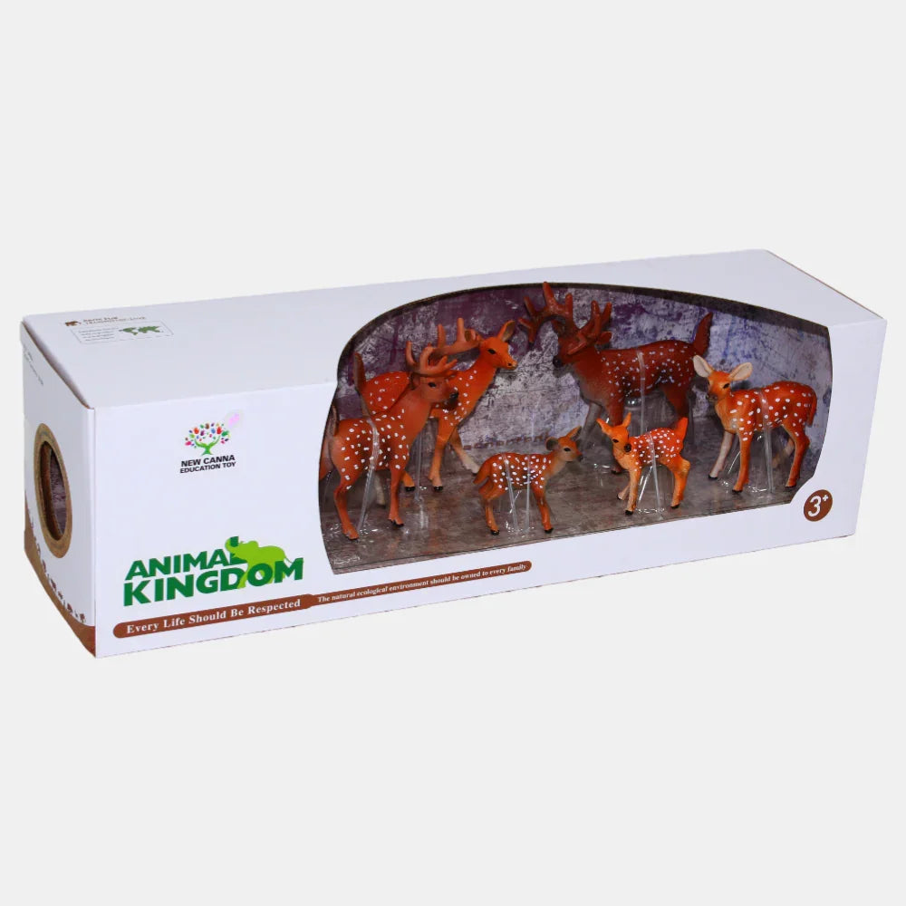 Animal Kingdom Deer Family - Toys - New Canna