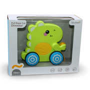 Youleen Pull Rope Car Dinosaur