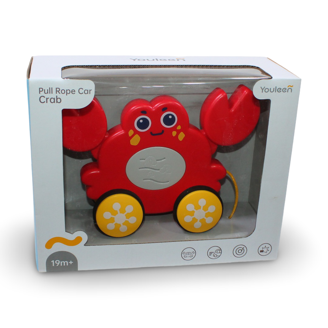 Youleen Pull Rope Car Crab - Toys