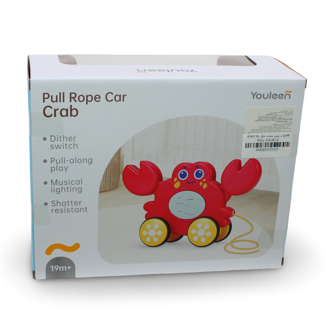 Youleen Pull Rope Car Crab