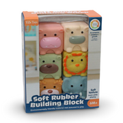 YiZe Toys Soft Rubber Building Blocks – 6m+