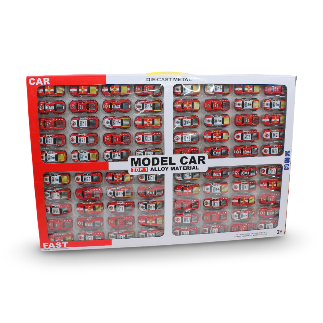Die-Cast Metal Toy Racing Cars – 80 Pcs - Toys - Egypt