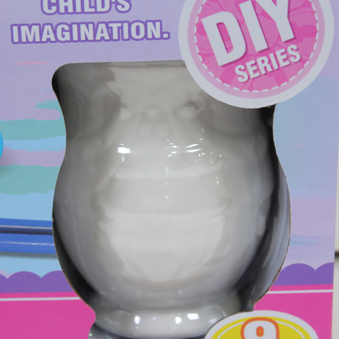 Xingxing Yuan DIY Porcelain Cup and Vase Painting Set – 9 Pcs