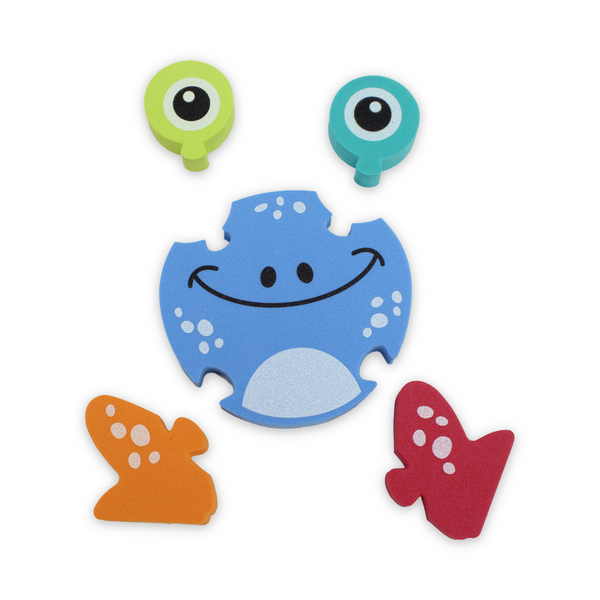 Multicolor Frog 3D Wooden Puzzle