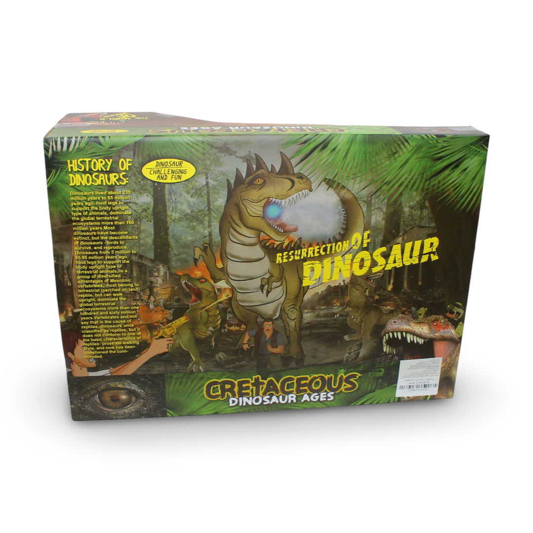 Cretaceous Dinosaur Ages Toy Set with Gun