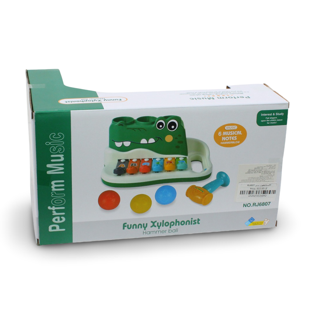 Junca Crocodile Funny Xylophonist