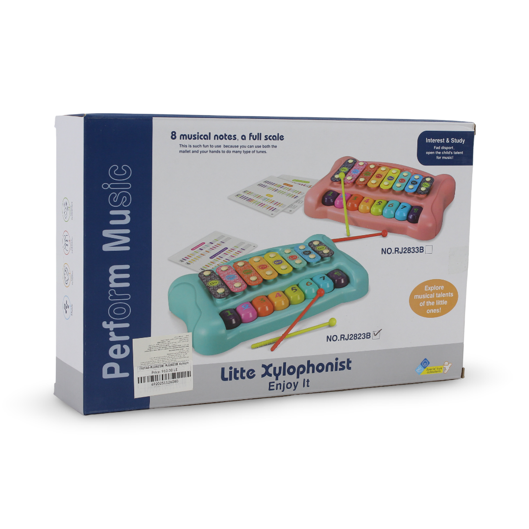 Junca Little Xylophonist Colorful 8-Note Musical Toy Xylophone