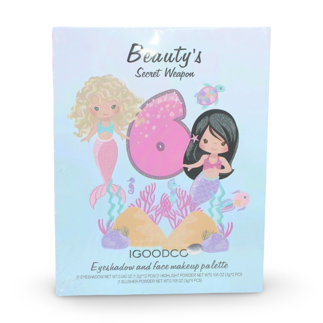 IGOODCO Mermaid Children's Makeup Palette - Toys