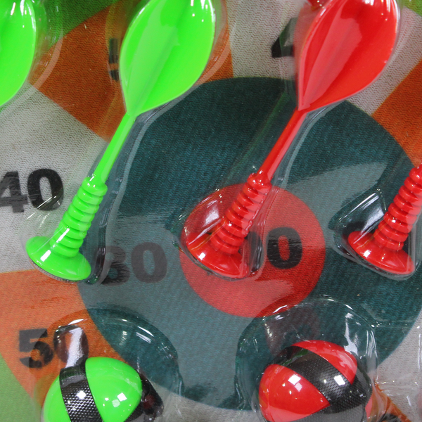 LeCheng Hook & Loop Dart Board Game