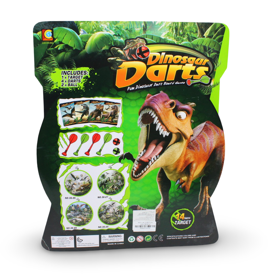 LeCheng Dinosaur Dart Board Set