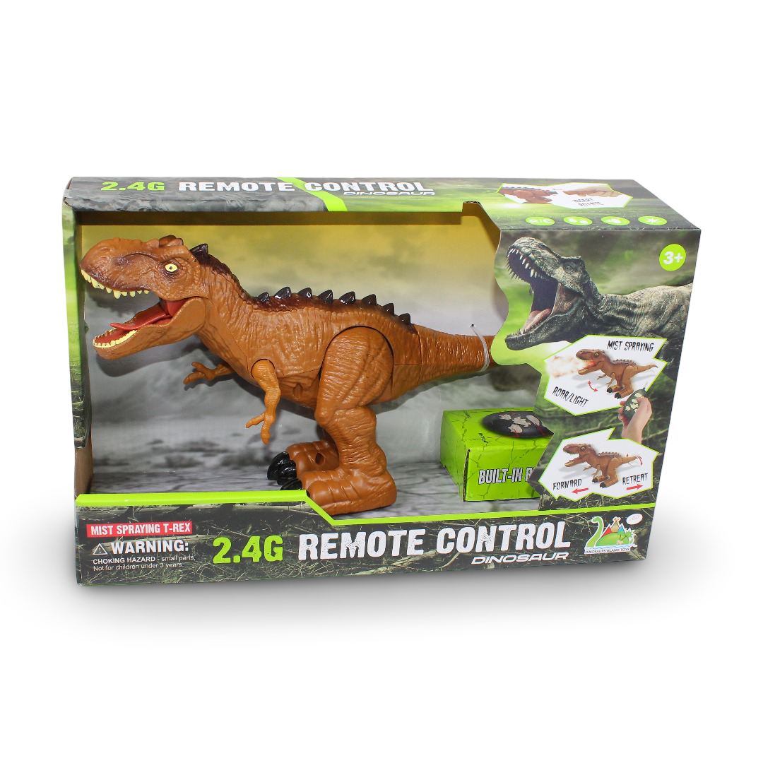2.4G Remote Control Mist Spraying T-Rex Dinosaur Toy - Toys - Egypt