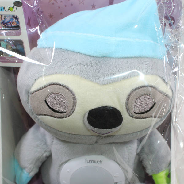 لعبة الكسلان المهدئة للأطفال من فن ماتش (Funmuch Nodding Off Baby Calm Sloth Toy)