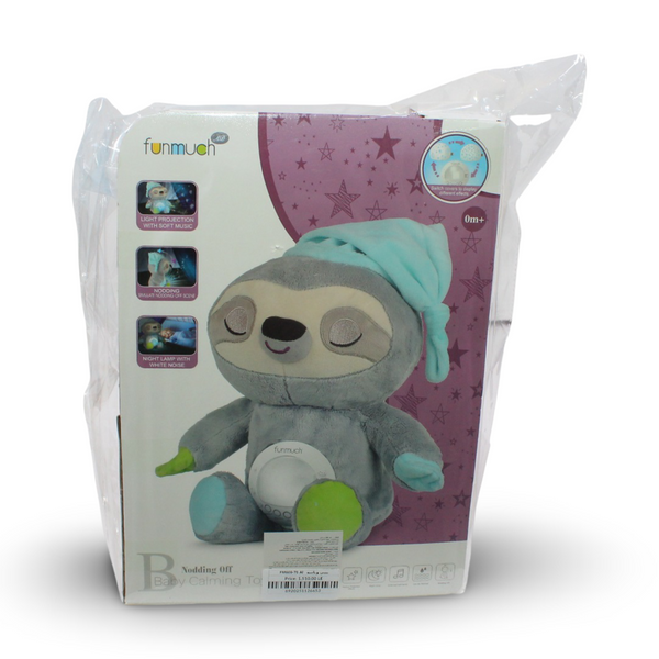 لعبة الكسلان المهدئة للأطفال من فن ماتش (Funmuch Nodding Off Baby Calm Sloth Toy)